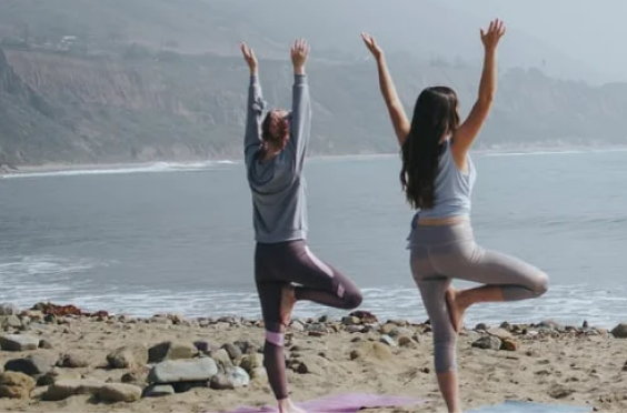Beach Yoga